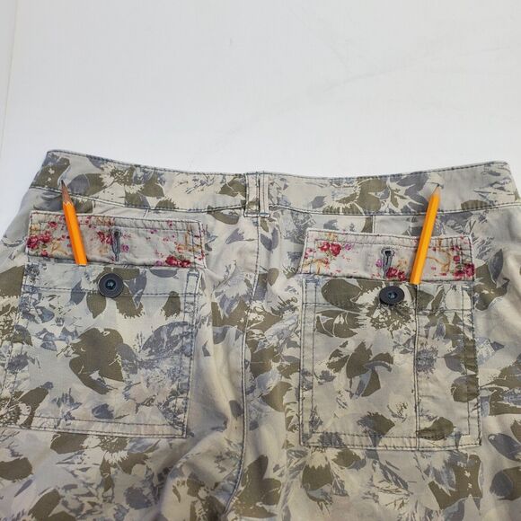 Hei Hei Anthropologie Jeans Camo Cargo Utility Pockets Lightweight Women's Sz 2 - Picture 11 of 16